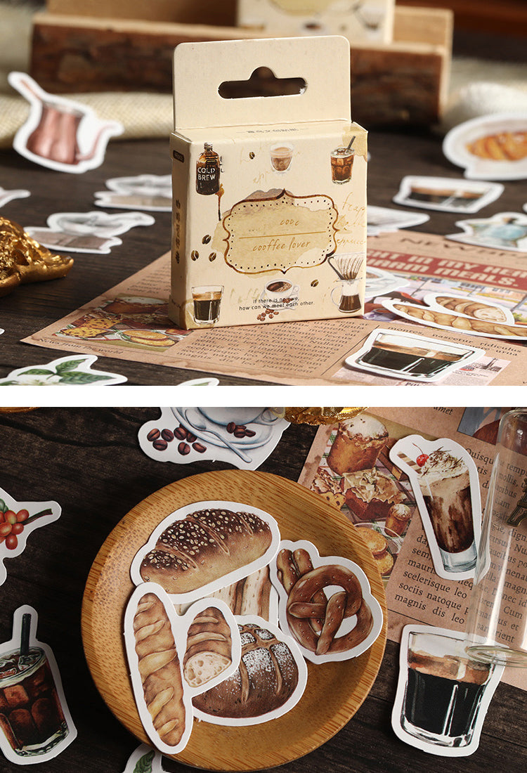 5Coffee Beverage Theme Stickers2