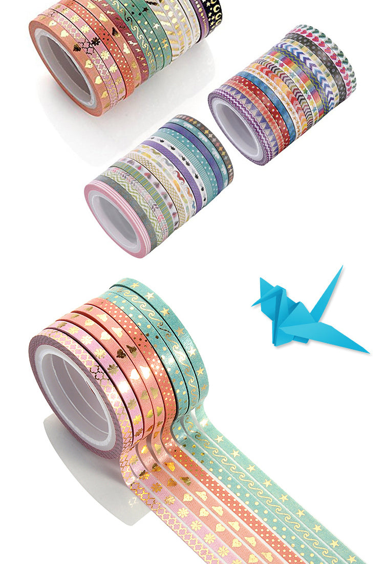 Mysterious World High-Grade Hot Stamping Washi Tape Set