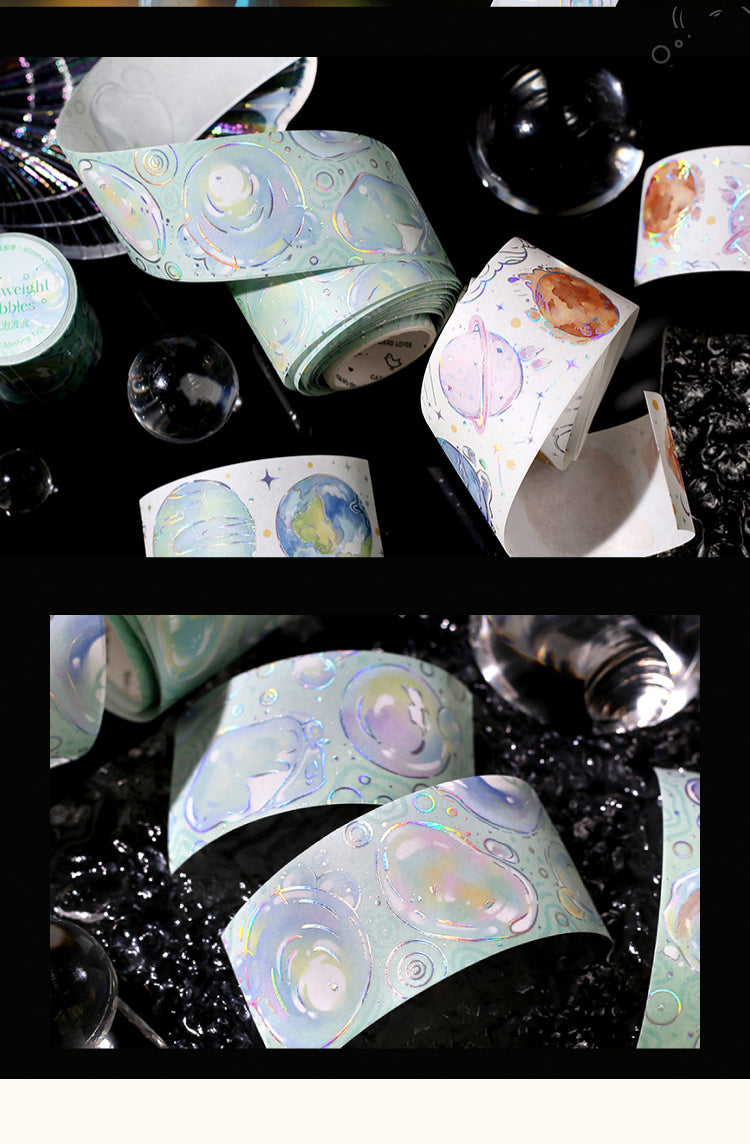 5Colorful Realm Series Holographic Washi Tape5