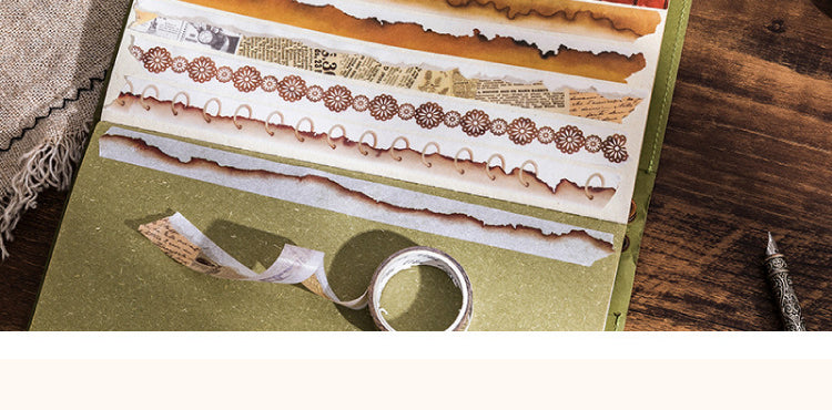 5Creative Vintage English Burnt Border Washi Tape8