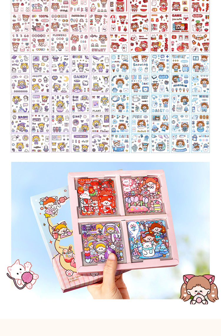 5Cute & Ethnic Style Sticker Mega Pack8