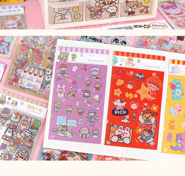 5Cute to Explosion Series Kawaii Korean Style Stickers3