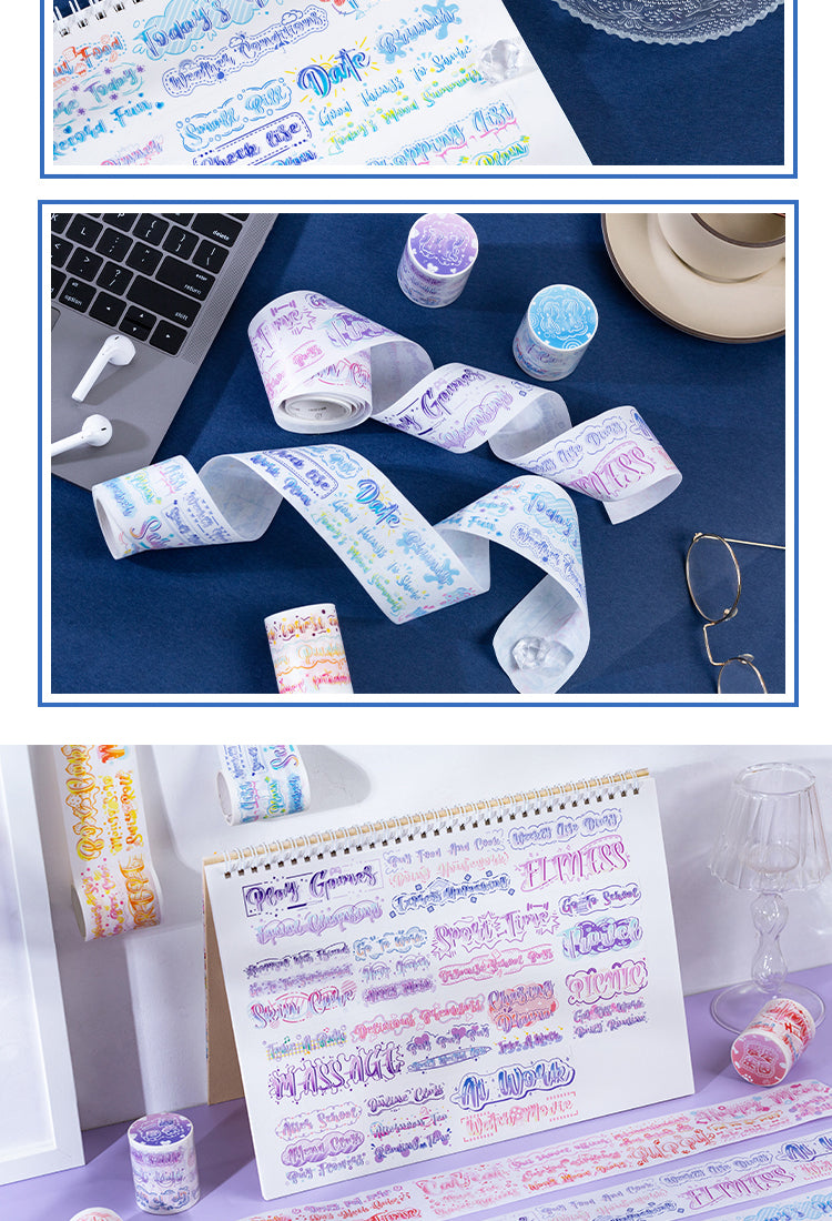 5Daily Life Words Washi Tape4
