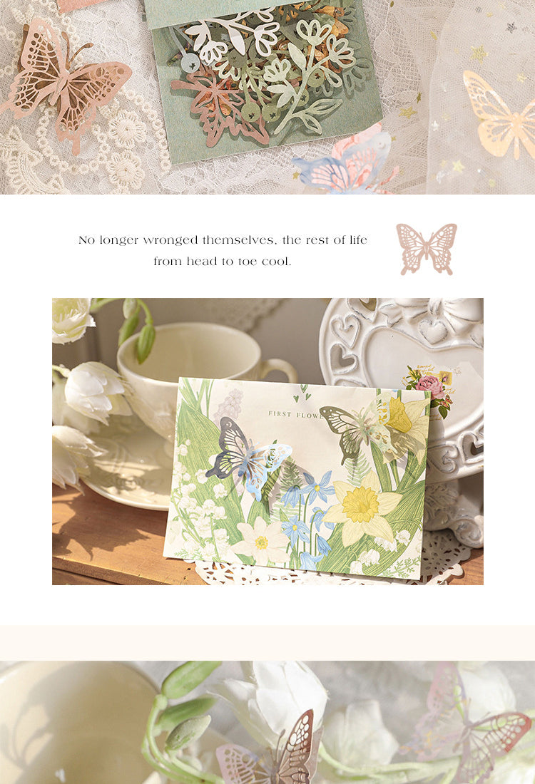 5Fragrance & Shadow Series Vintage Basic Pattern Decorative Paper5