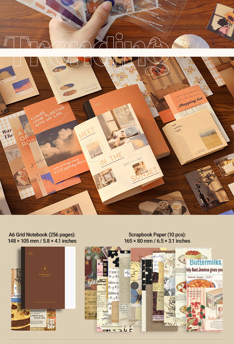 5Fresh Artistic Style Journal Gift Box Set2