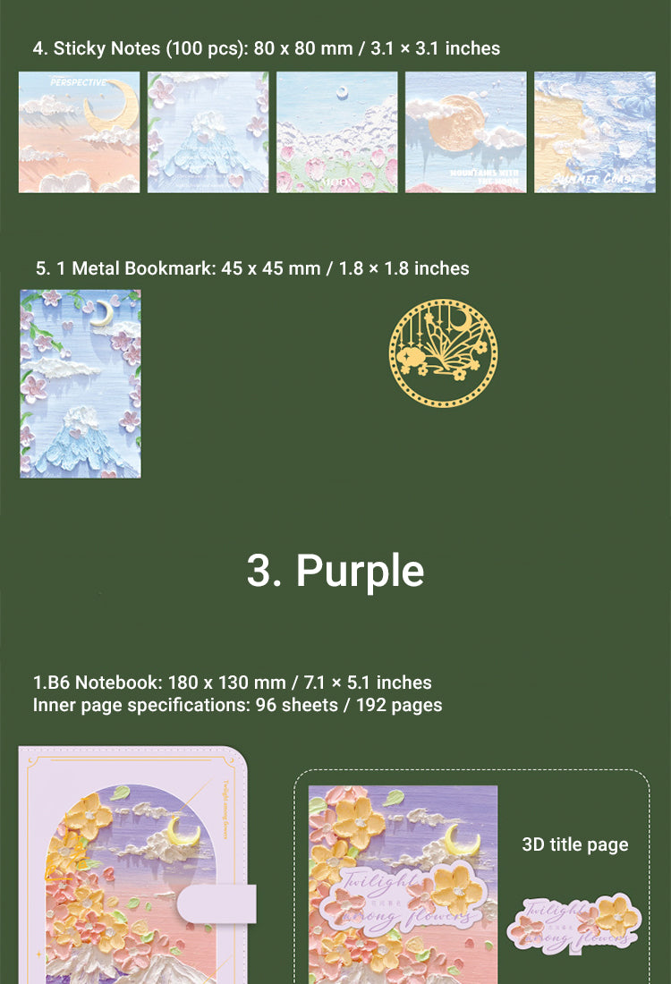 5Fresh Macaron Color Journal Gift Box Set8