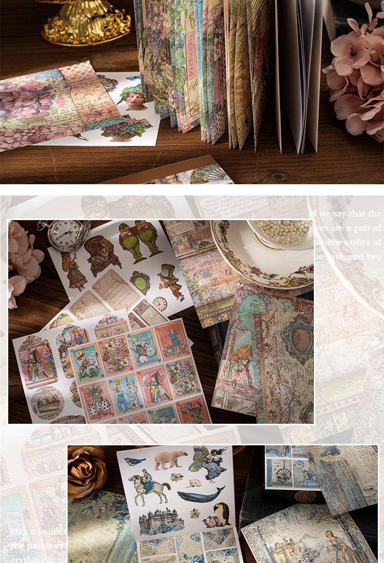 5Garden and Character Series Journaling Material Pack - Alice4