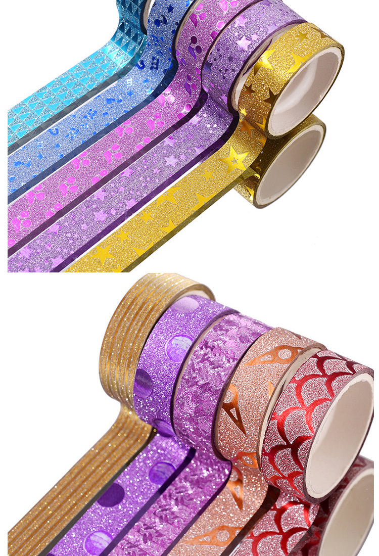 5Glitter Washi Tape Set2