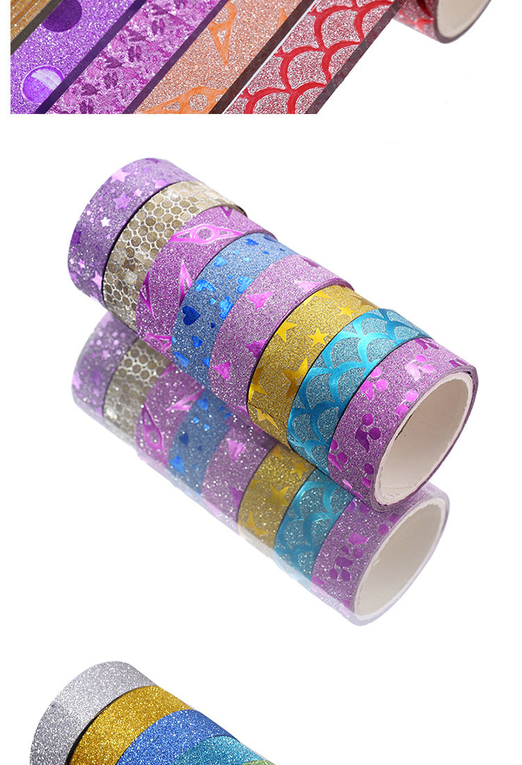 5Glitter Washi Tape Set3