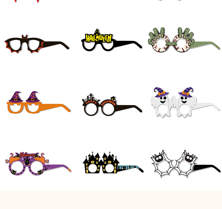 5Halloween 3D Paper Glasses Material Pack2