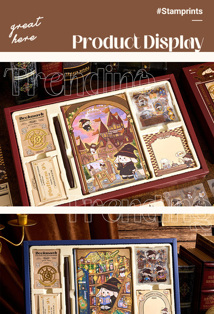 5Harry Rabbit's School of Wizardry Gift Box Journal Set1