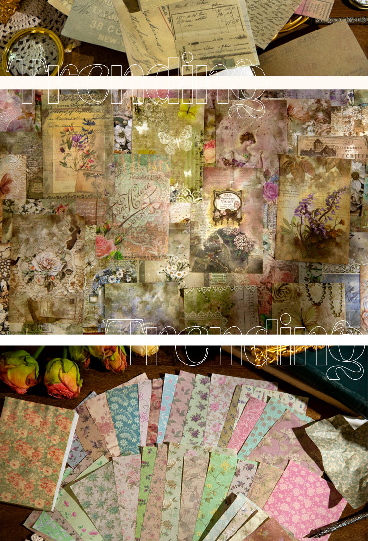 5History of the World Series Vintage Scrapbook Paper2