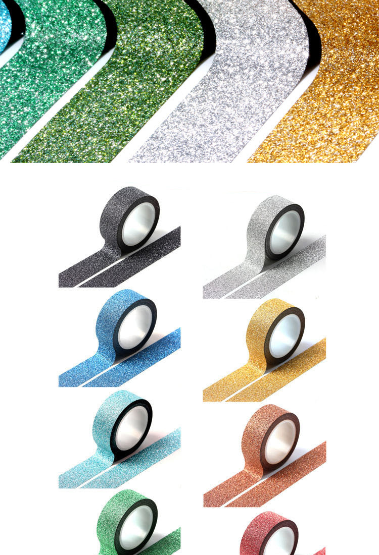 5Holographic Solid Color Tape (18 Colors)2