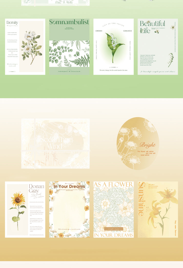 5INS-style Multi-material Botanical Floral Paper12