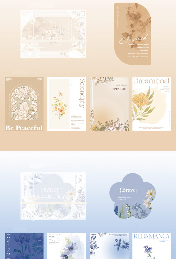 5INS-style Multi-material Botanical Floral Paper13