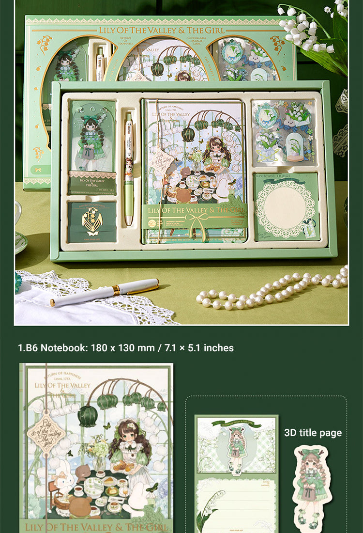 5Lily of the Valley Journal Gift Box Set12
