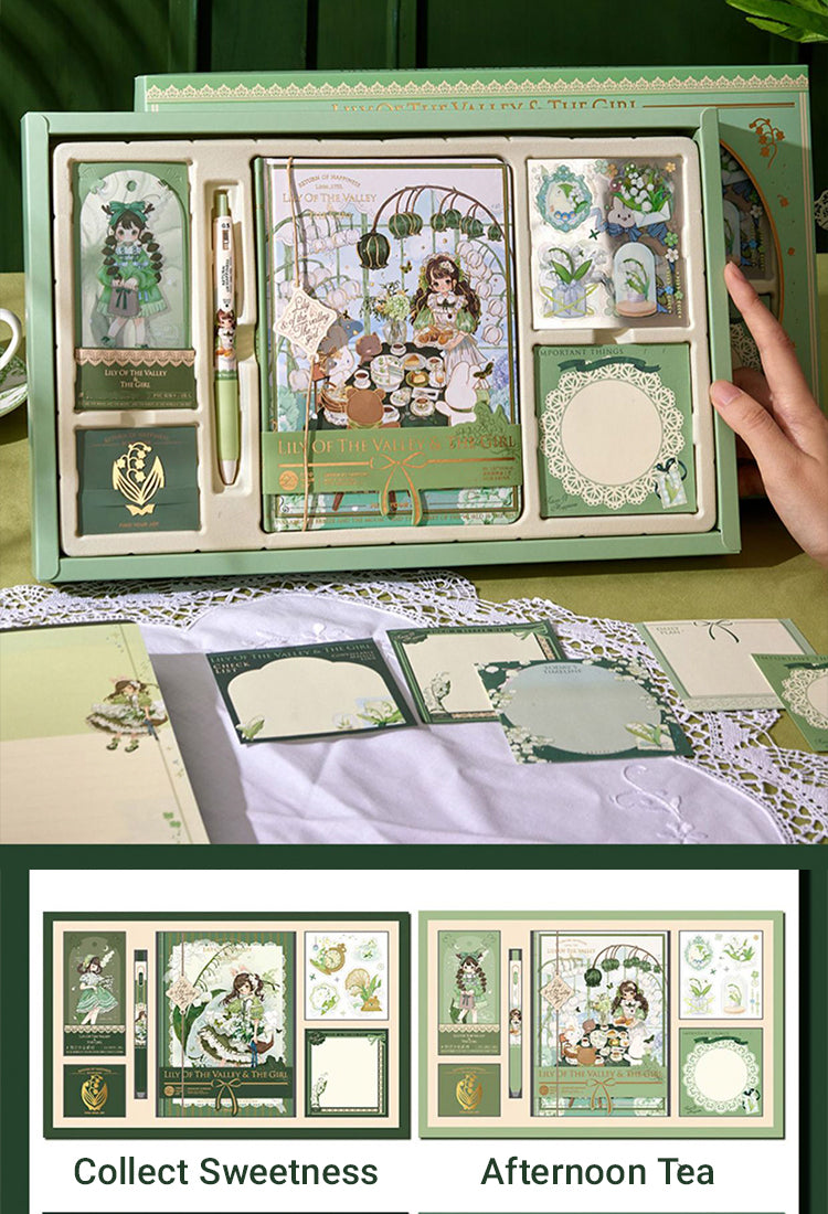 5Lily of the Valley Journal Gift Box Set3