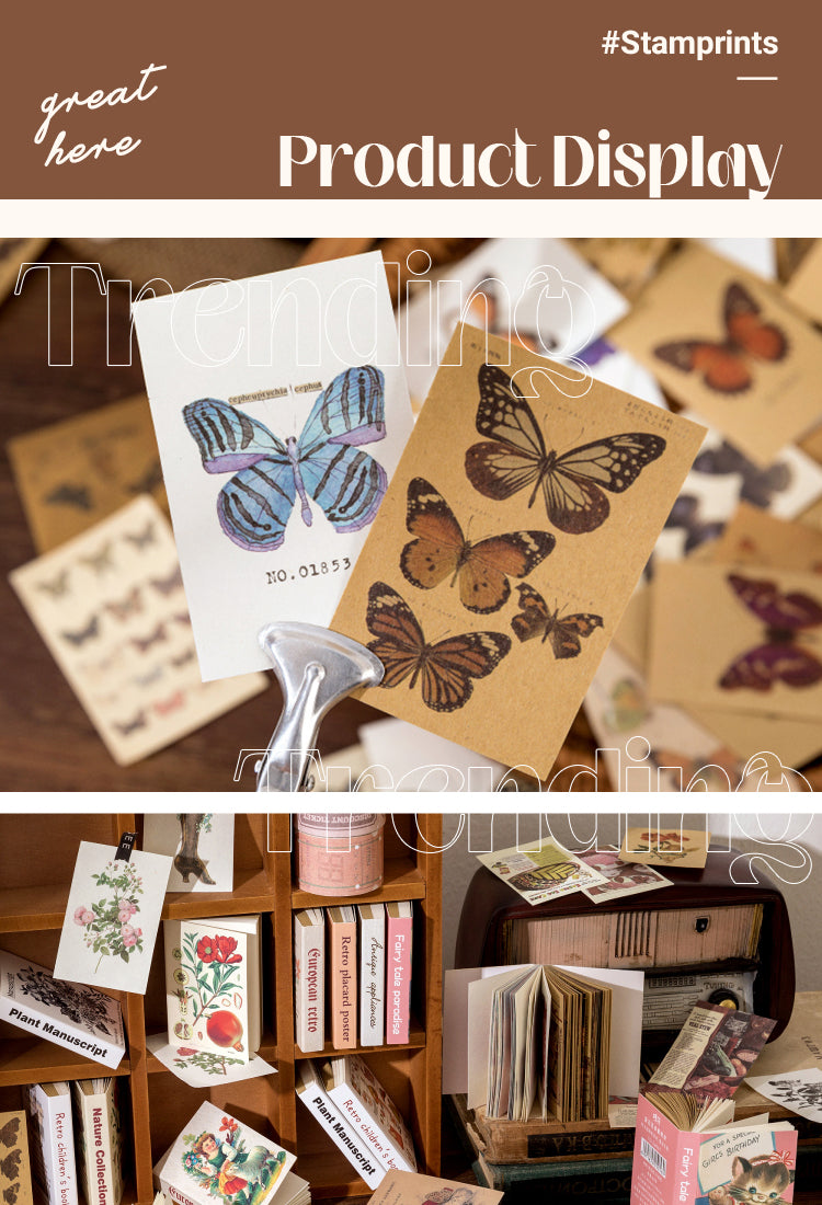 5Literary DIY Decorative Paper- Butterfly Fairy Tale1