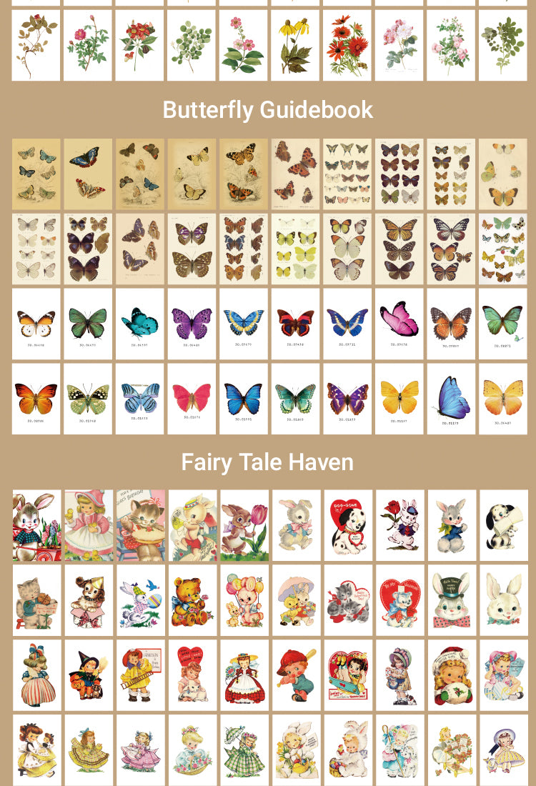 5Literary DIY Decorative Paper- Butterfly Fairy Tale10
