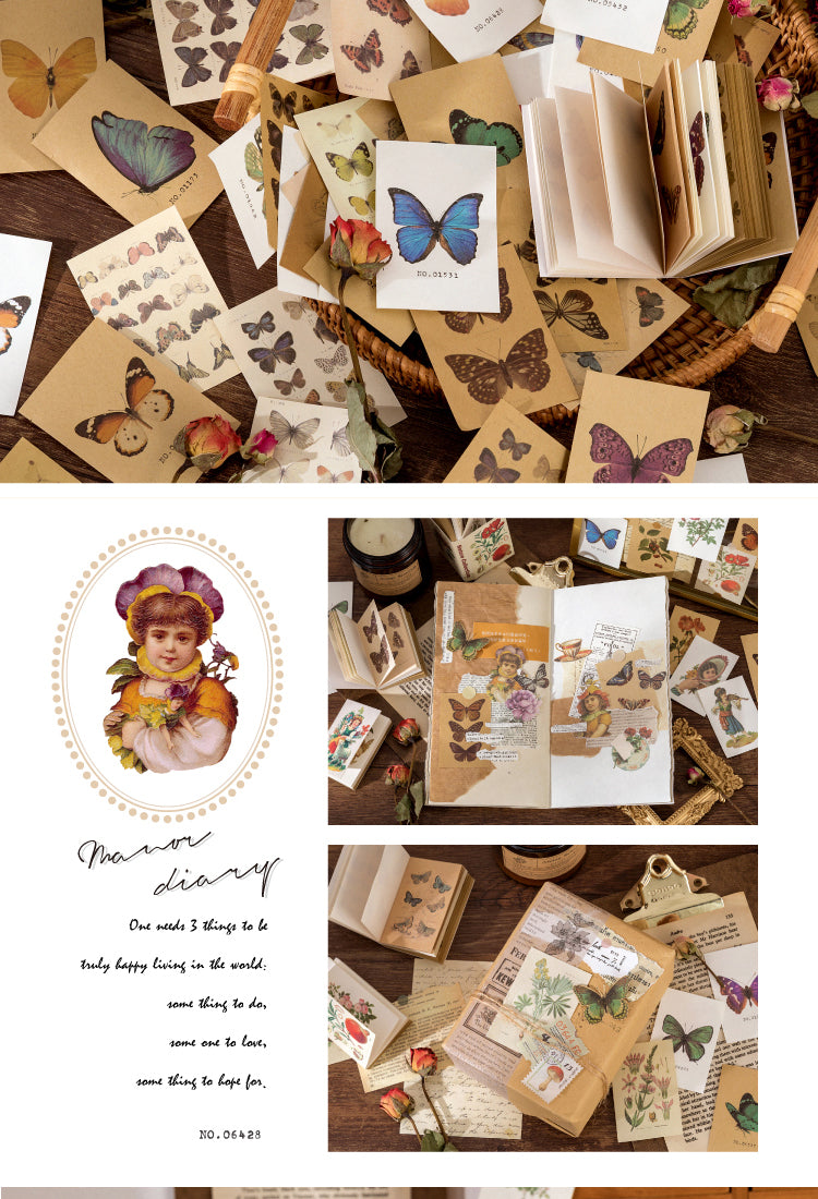 5Literary DIY Decorative Paper- Butterfly Fairy Tale4