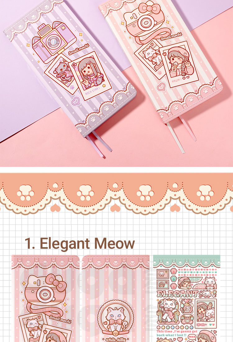 5Little Mochi Series Cute Cartoon Character Notepad Journal4