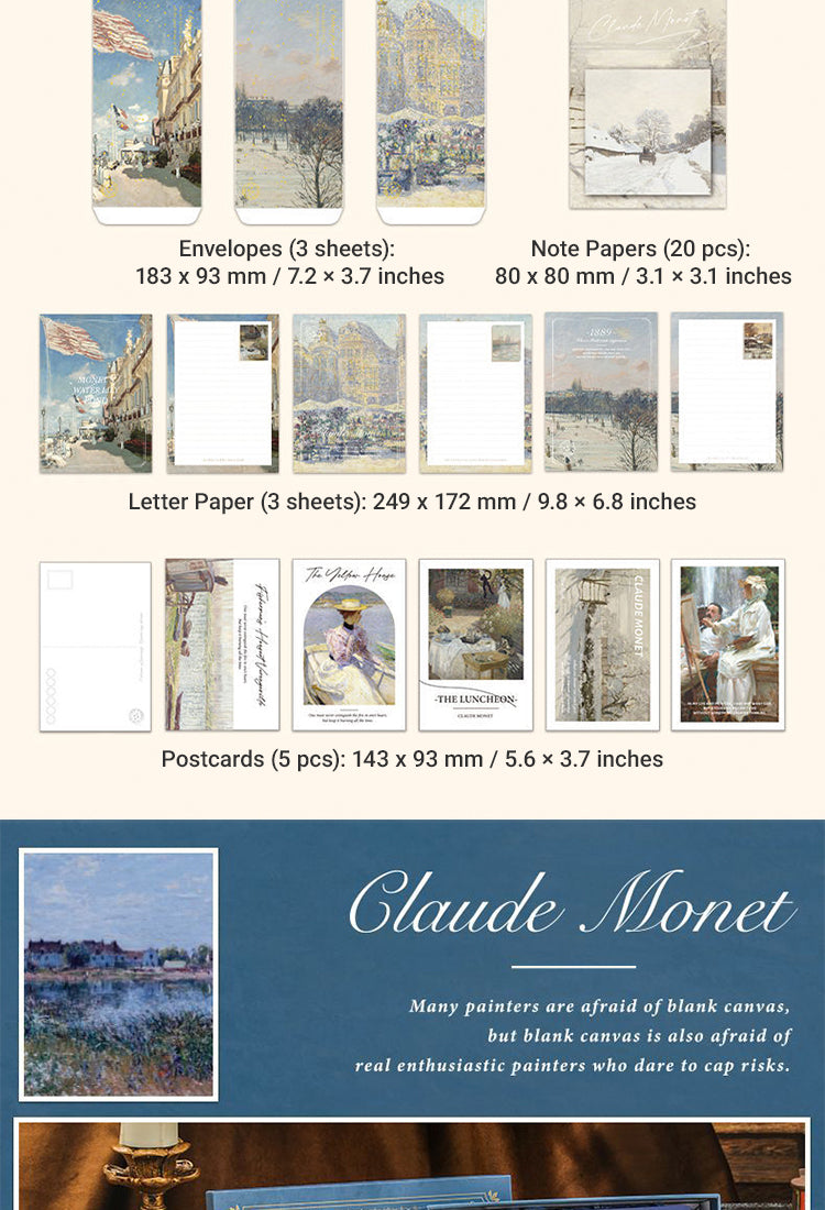 5Oil Painting Manor Journal Gift Box Set2