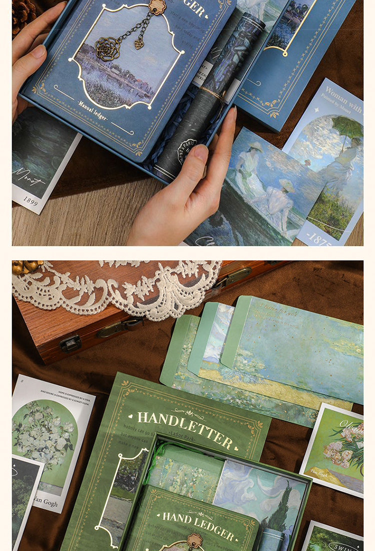 5Oil Painting Manor Journal Gift Box Set8