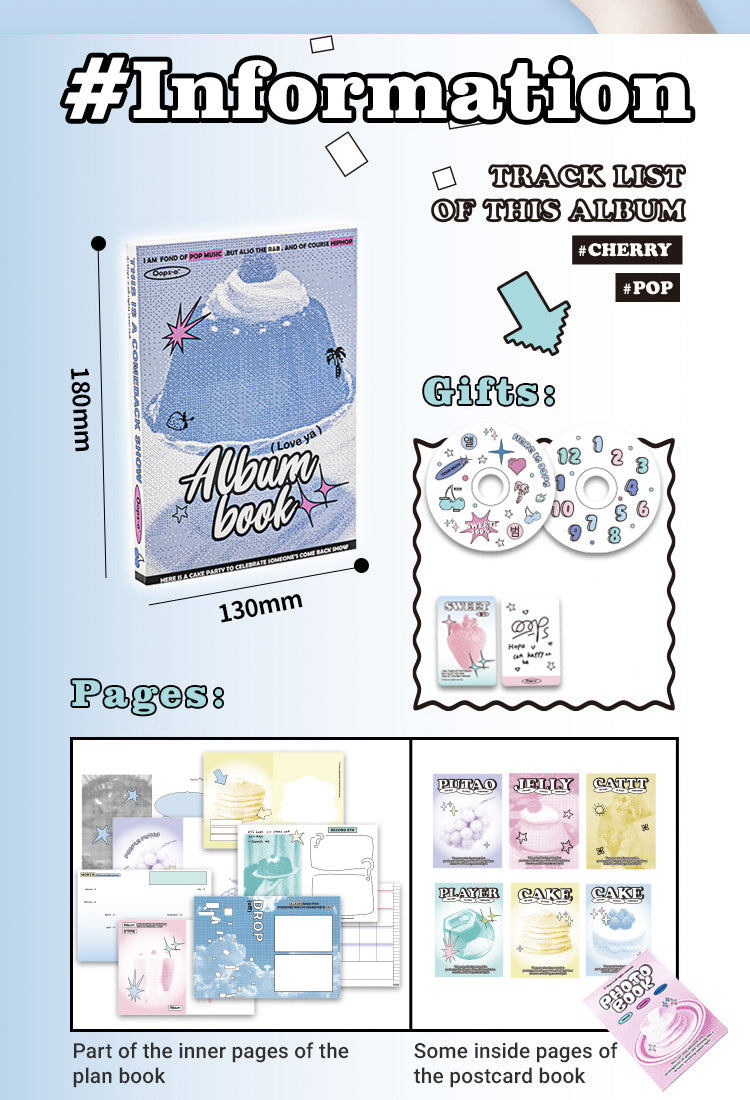 5Oops-o ALBUM Series Korean Style Planner Journal3