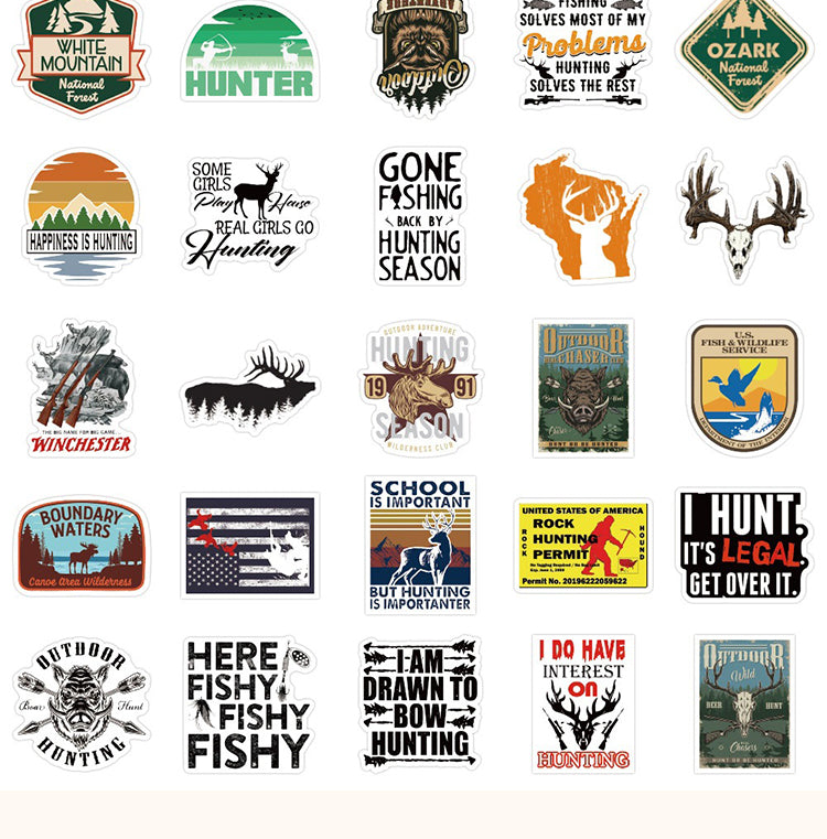 5Outdoor Hunting Vinyl Stickers4