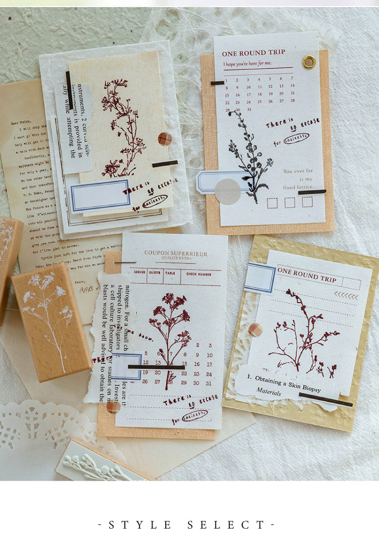 5Plant-Themed Wood Rubber Stamps2