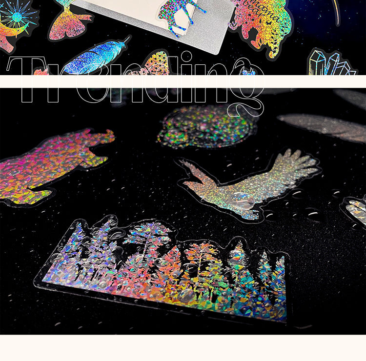 5Retro Magic Holographic PET Sticker Pack2