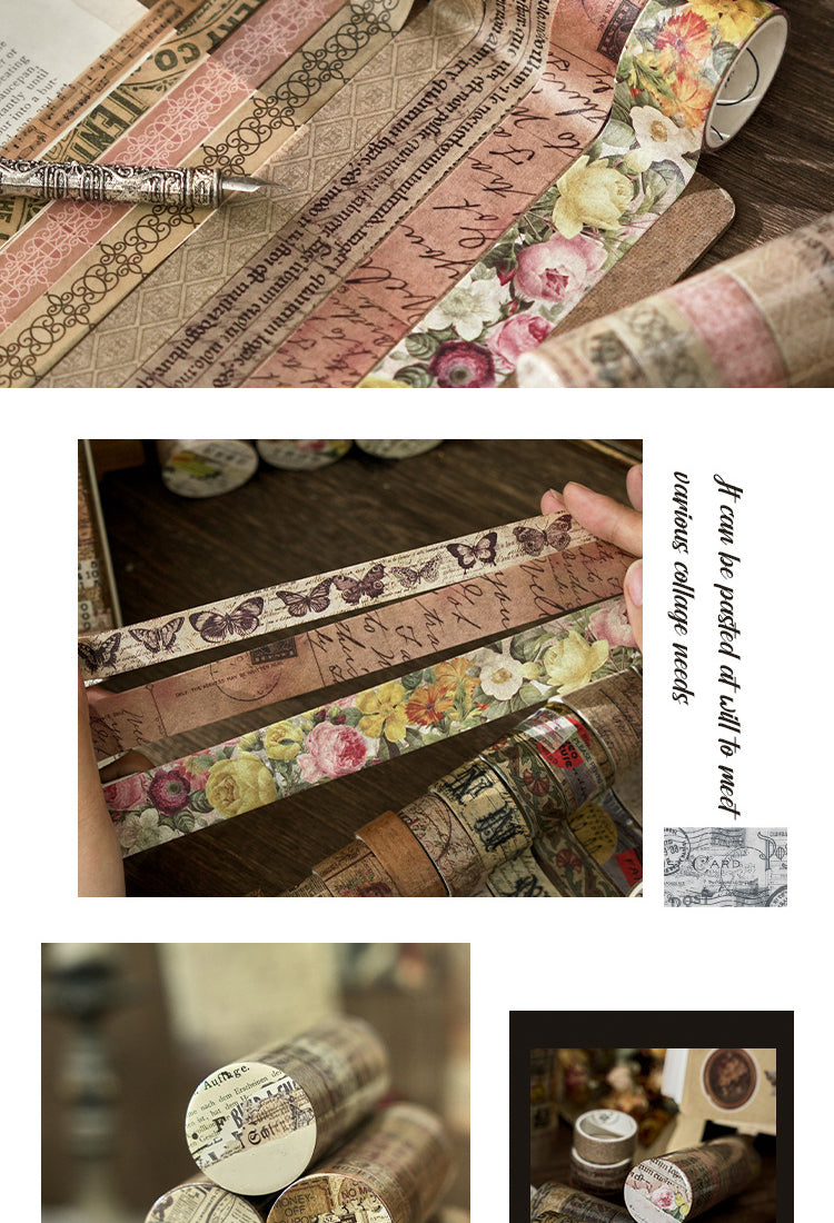 5Revisiting the Old Dream Series Vintage Washi Tape2