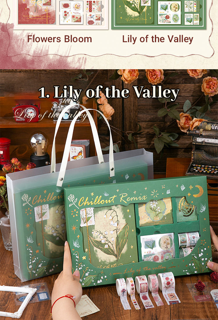 5Romantic Garden Journal Gift Box Set5