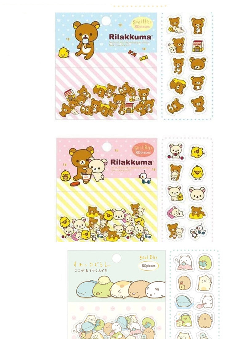 5San-X Japanese Style Cartoon Small Creature Stickers5