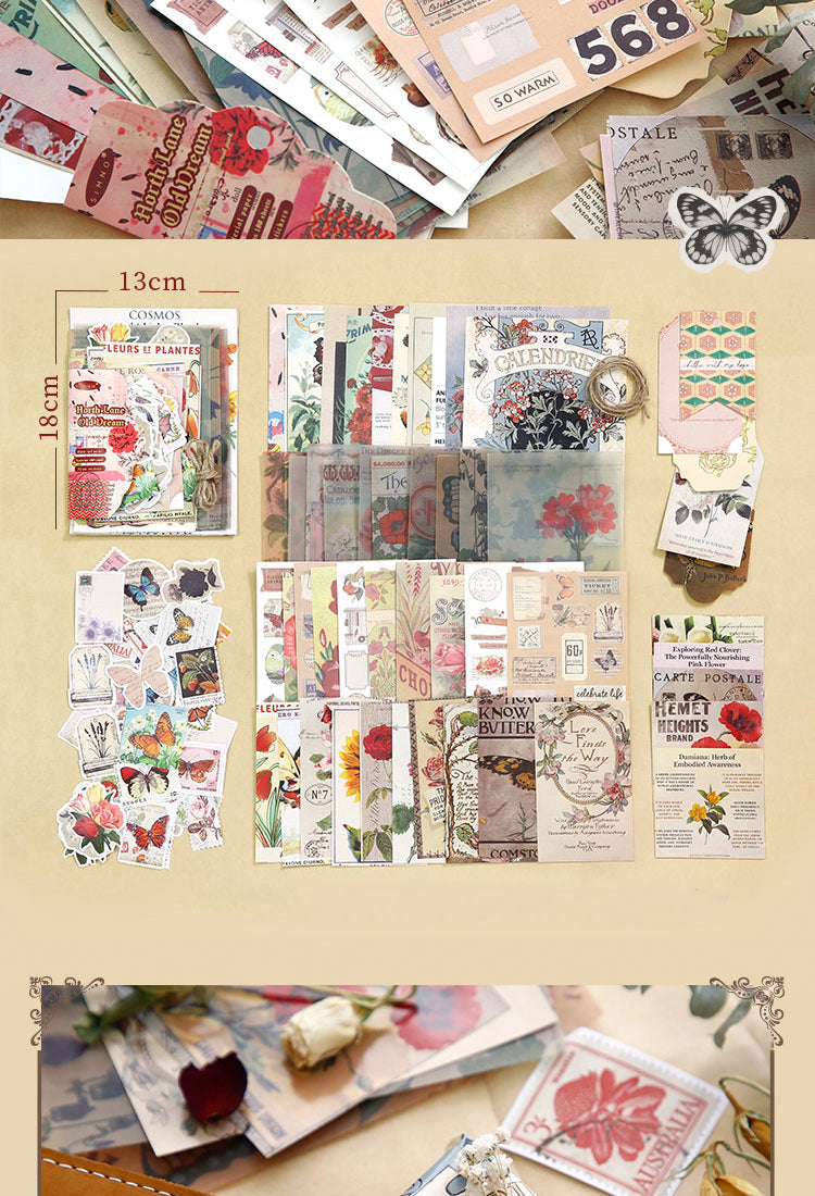 5Shaped Scrapbook Paper Pack- Note, Poster, Stamp5