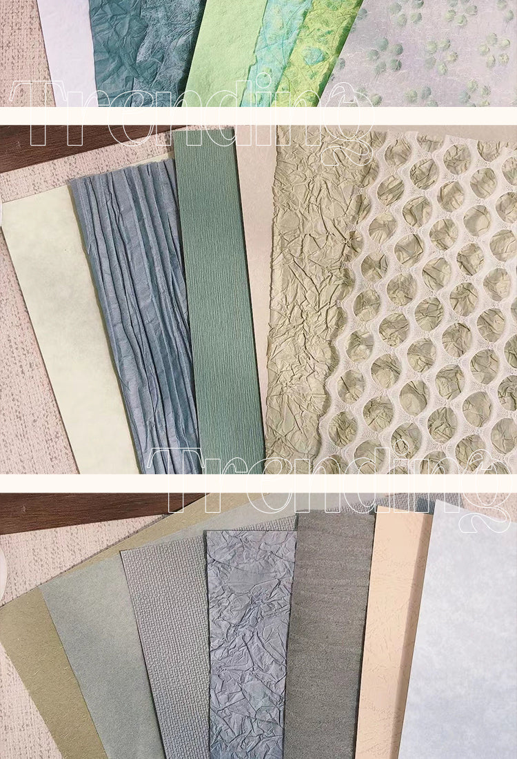 5Simple Artistic Mesh Specialty Paper Background Paper Pack2