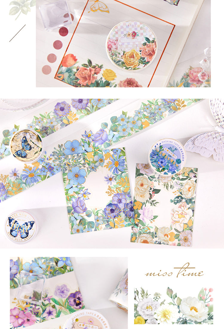 5Spring Reflections Floral & Botanical Washi Tape4