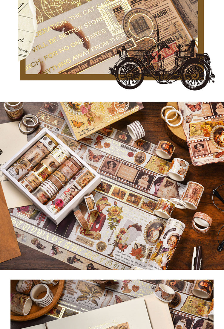 Tape - Story Collection Series Vintage Washi Tape Set