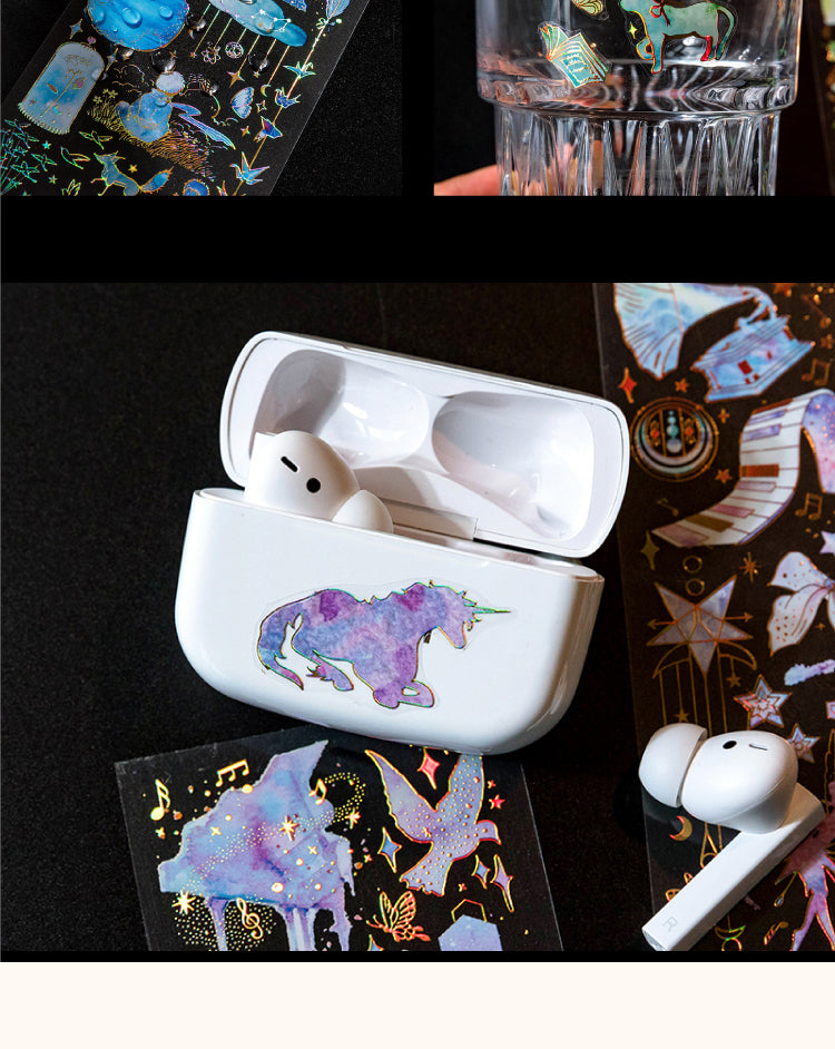5Streamer Dream Series Holographic Decorative Stickers9