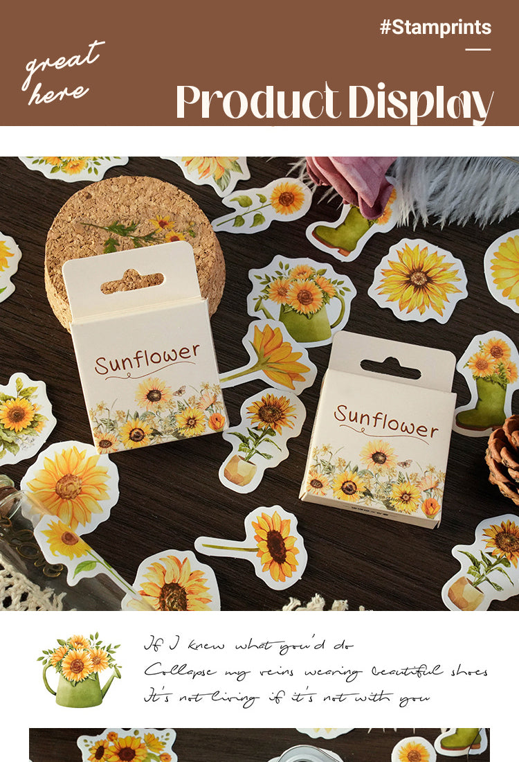 5Sunflower Boxed Stickers1