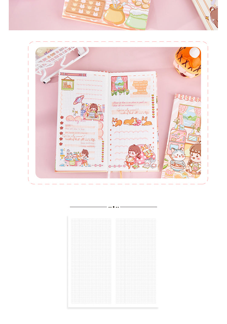 5Sweet Holiday Series Cute Cartoon Character Journal Planner3