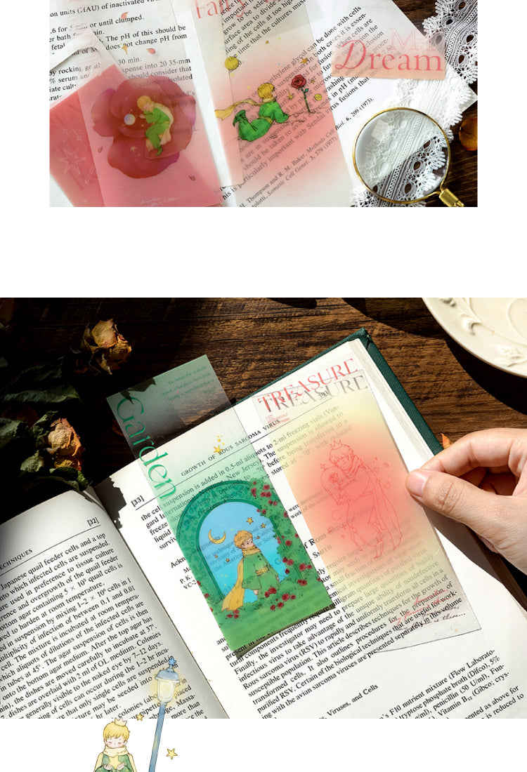 5The Little Prince PET Artsy Translucent Bookmark5