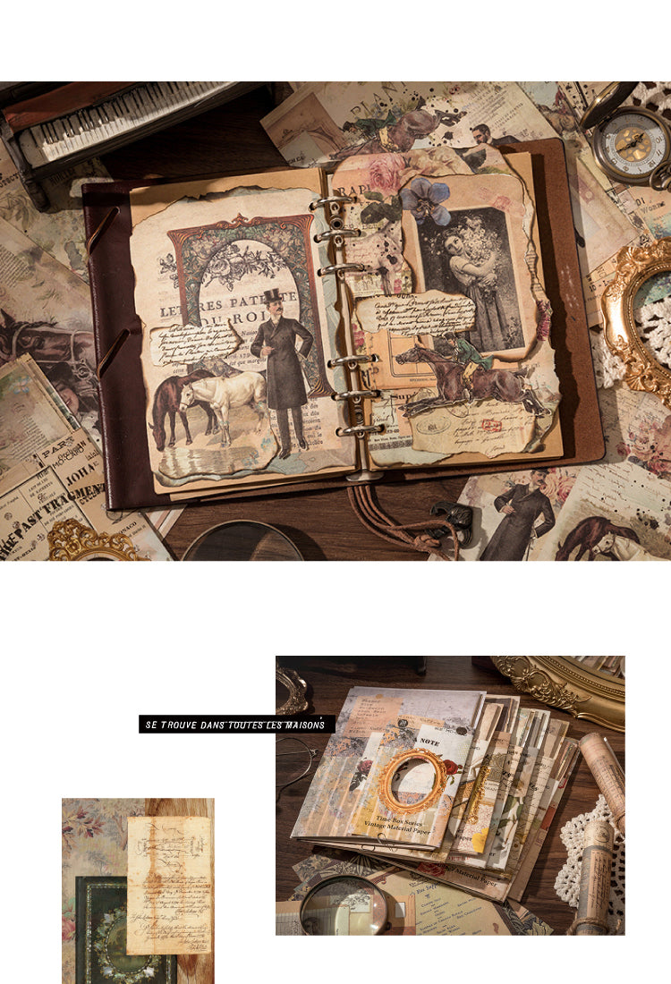 5Time Box Series Nostalgia Collage Paper10