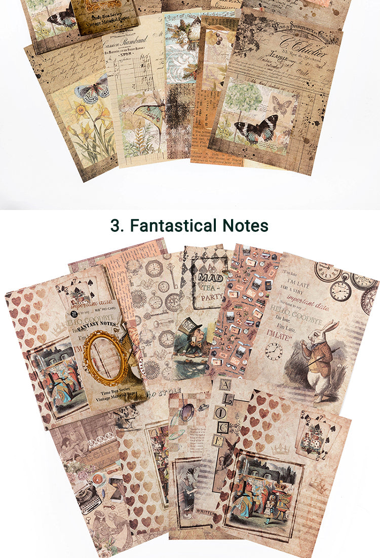 5Time Box Series Nostalgia Collage Paper14