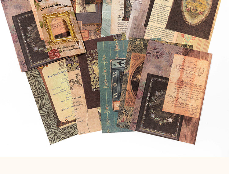 5Time Box Series Nostalgia Collage Paper18