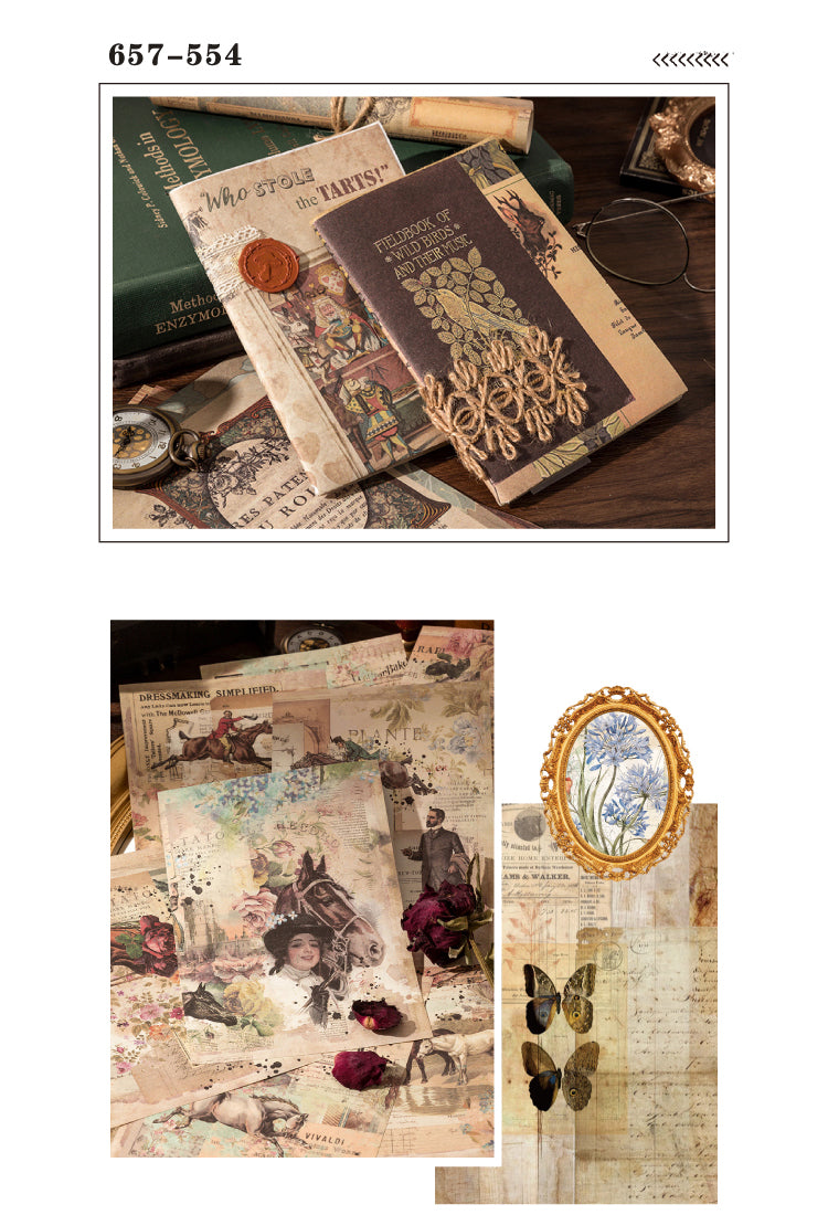 5Time Box Series Nostalgia Collage Paper9