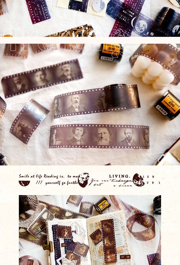 5Time Film Retro Background Decoration PET Tape2