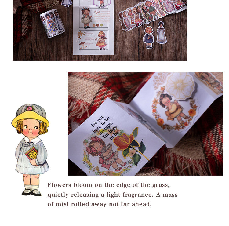 5Tomato Soup Doll Character Washi Stickers7