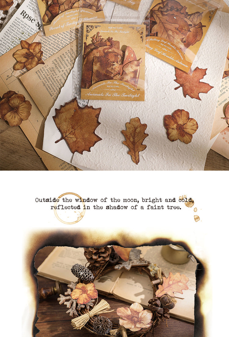 5Twilight Series Vintage Nature Sticky Notes Sticker Pack4