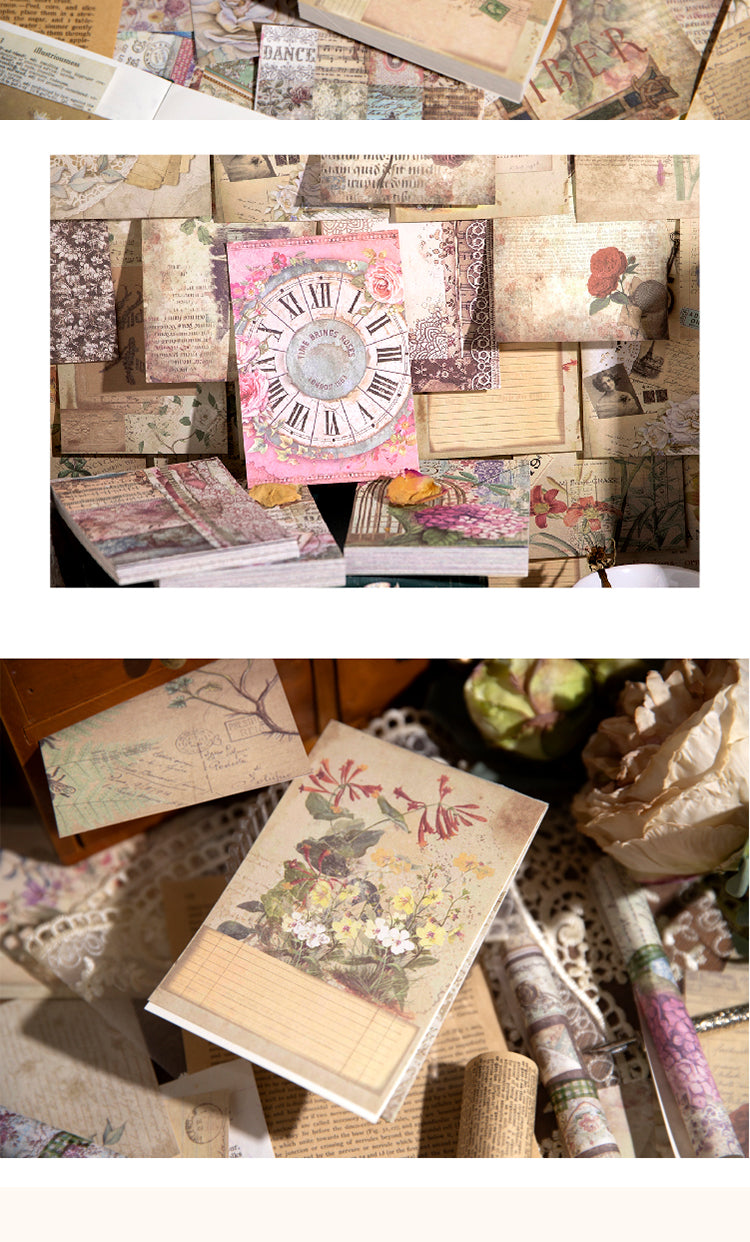 5Unwrap a Vintage Rose Series Journal Decorative Paper3